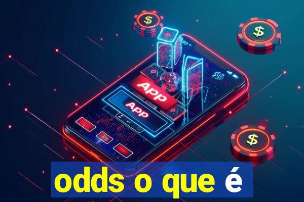 odds o que é