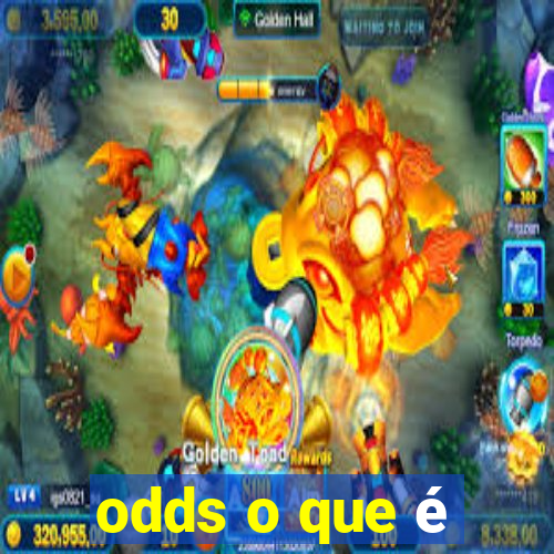 odds o que é