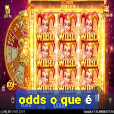 odds o que é