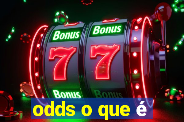 odds o que é