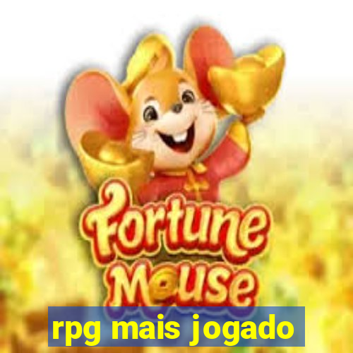 rpg mais jogado