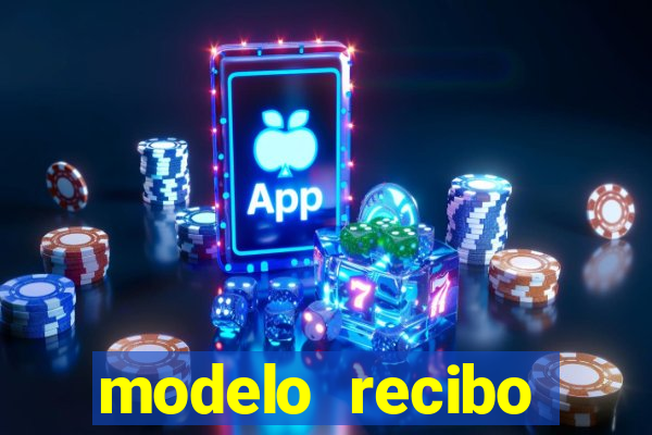 modelo recibo pagamento autonomo