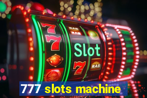 777 slots machine