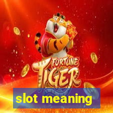 slot meaning