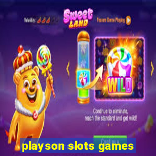 playson slots games