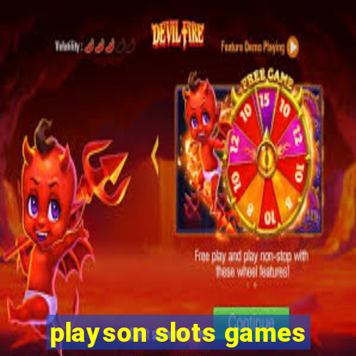 playson slots games