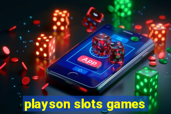 playson slots games