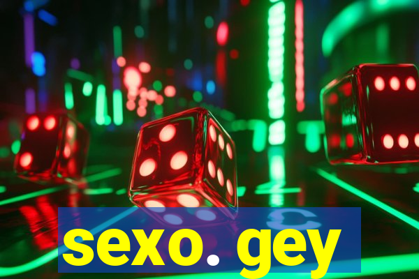 sexo. gey