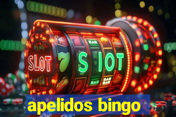 apelidos bingo