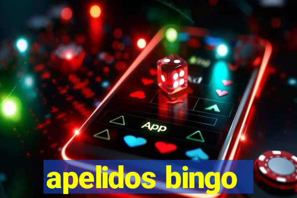 apelidos bingo