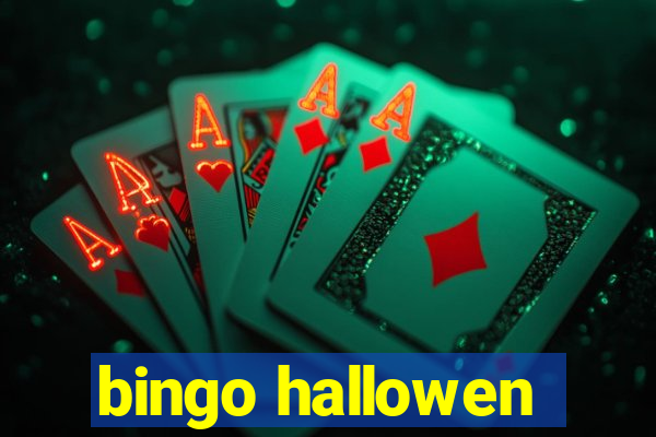 bingo hallowen