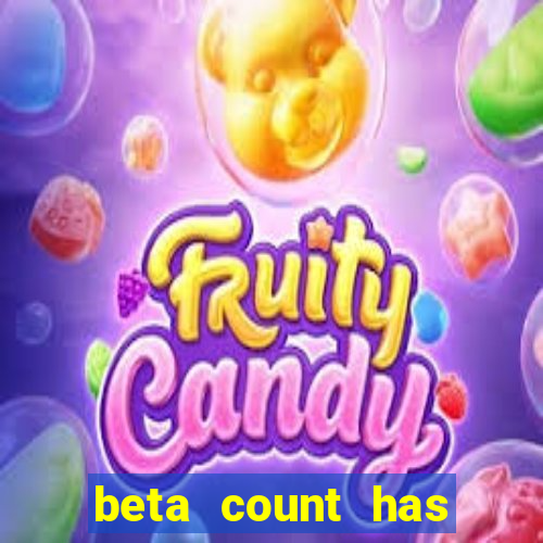 beta count has changed pt br