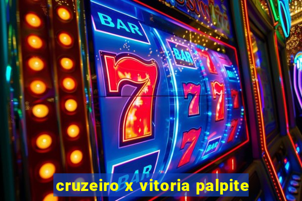 cruzeiro x vitoria palpite