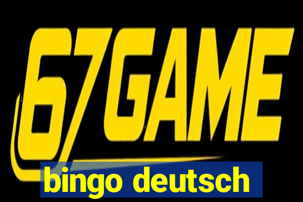 bingo deutsch