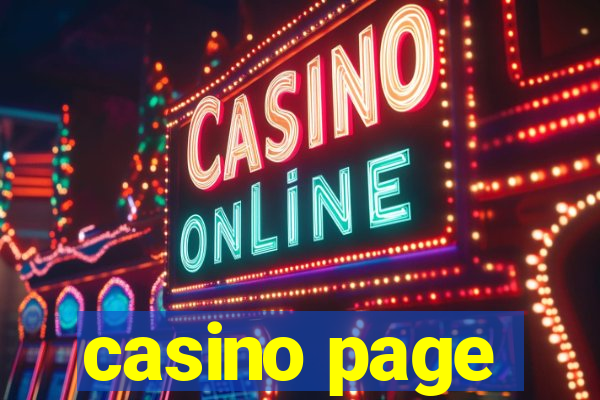 casino page