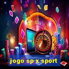 jogo sp x sport