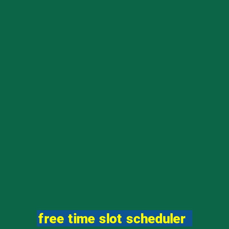 free time slot scheduler