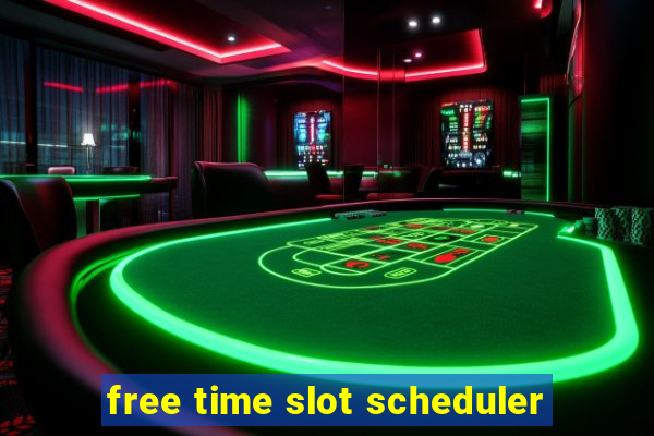 free time slot scheduler