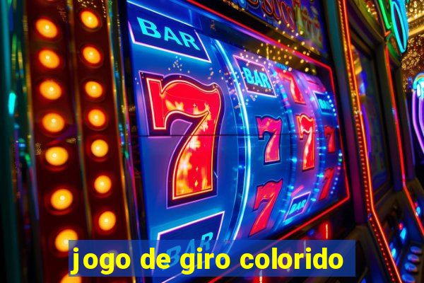 jogo de giro colorido