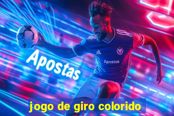 jogo de giro colorido