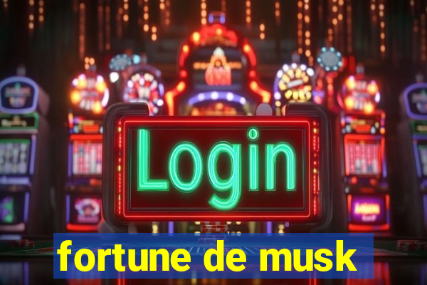 fortune de musk