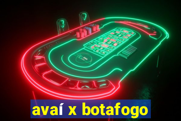 avaí x botafogo