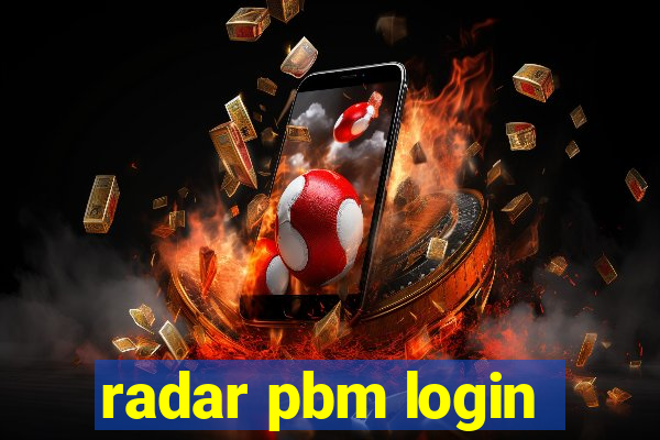 radar pbm login