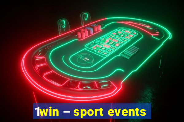 1win – sport events