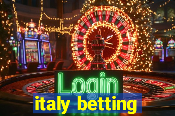 italy betting