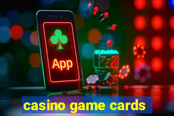 casino game cards