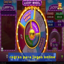 regras para jogos online