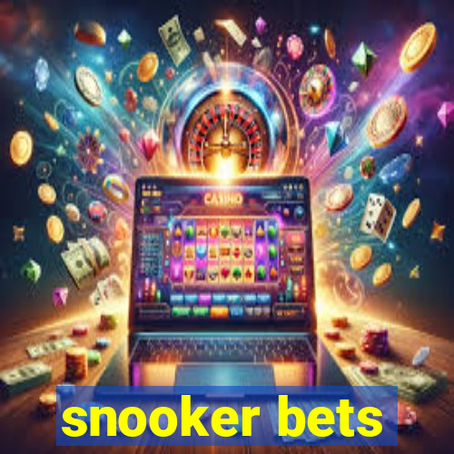 snooker bets