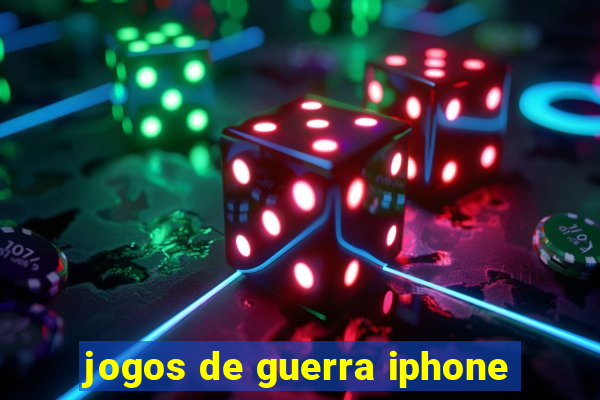 jogos de guerra iphone