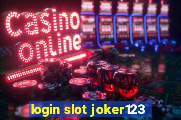 login slot joker123