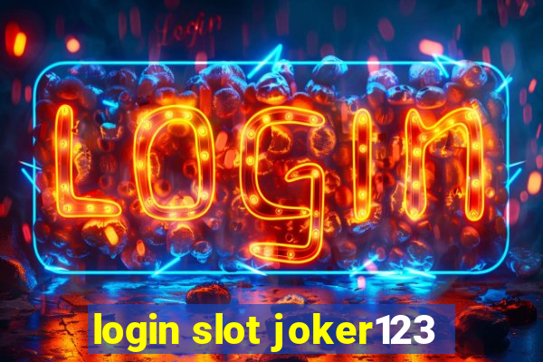 login slot joker123