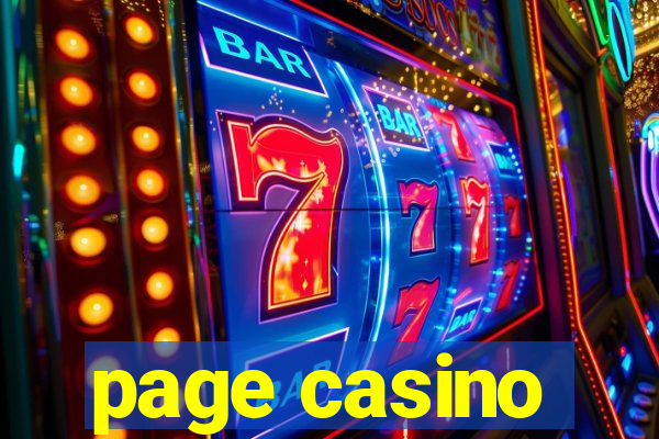 page casino