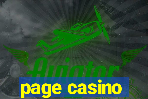 page casino