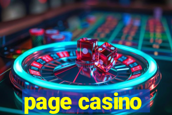 page casino