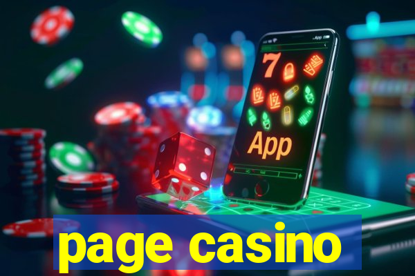 page casino