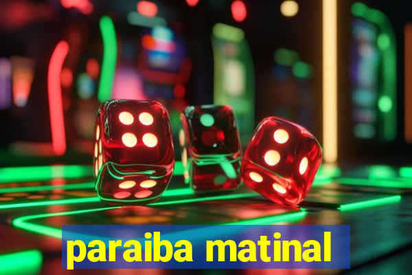 paraiba matinal