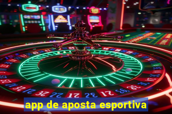 app de aposta esportiva