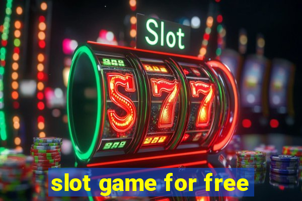 slot game for free