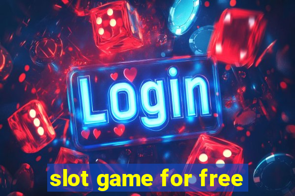 slot game for free