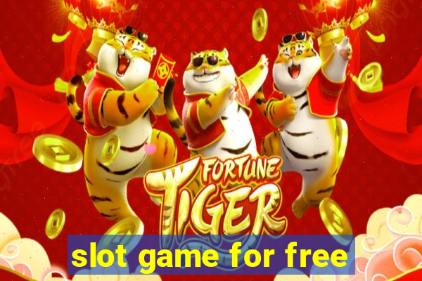 slot game for free