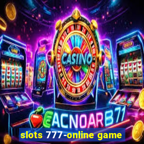 slots 777-online game