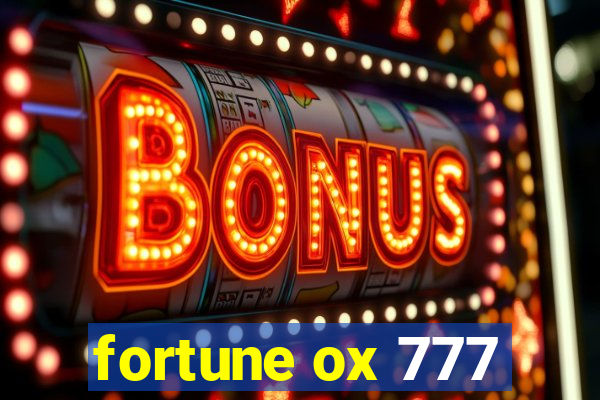 fortune ox 777