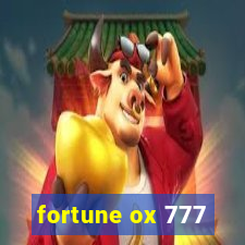 fortune ox 777