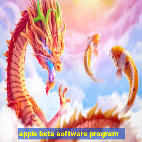 apple beta software program