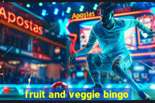 fruit and veggie bingo