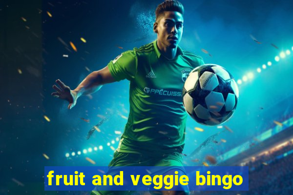 fruit and veggie bingo